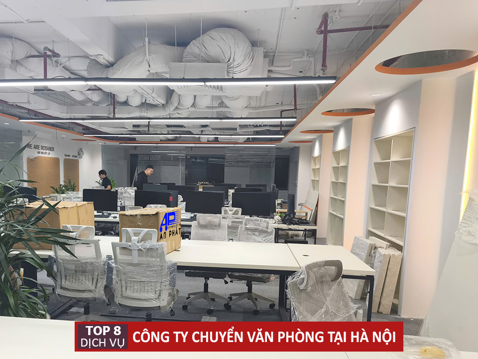 Top 8 c&ocirc;ng ty chuyển văn ph&ograve;ng tại H&agrave; Nội