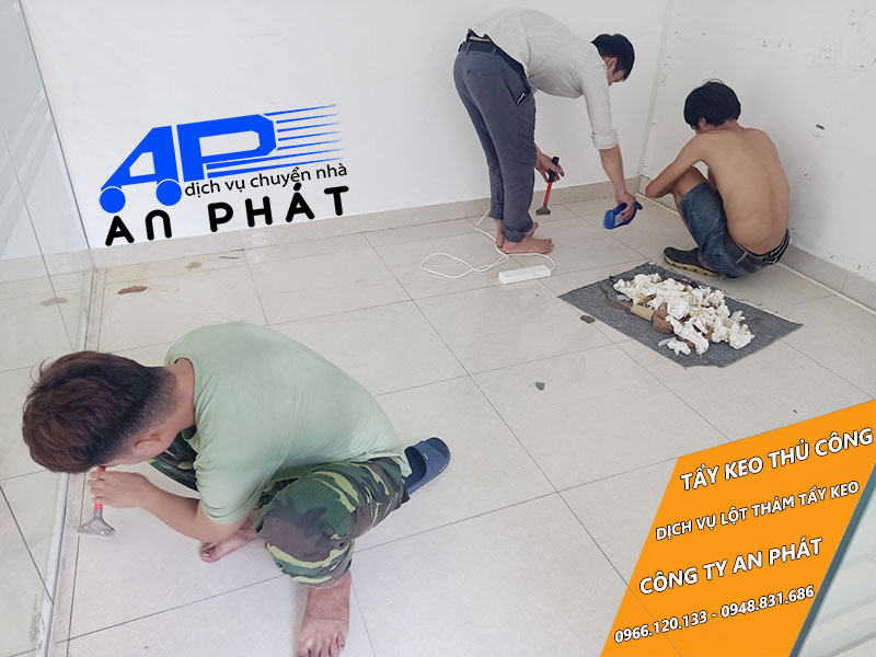 C&aacute;ch tẩy keo thủ c&ocirc;ng