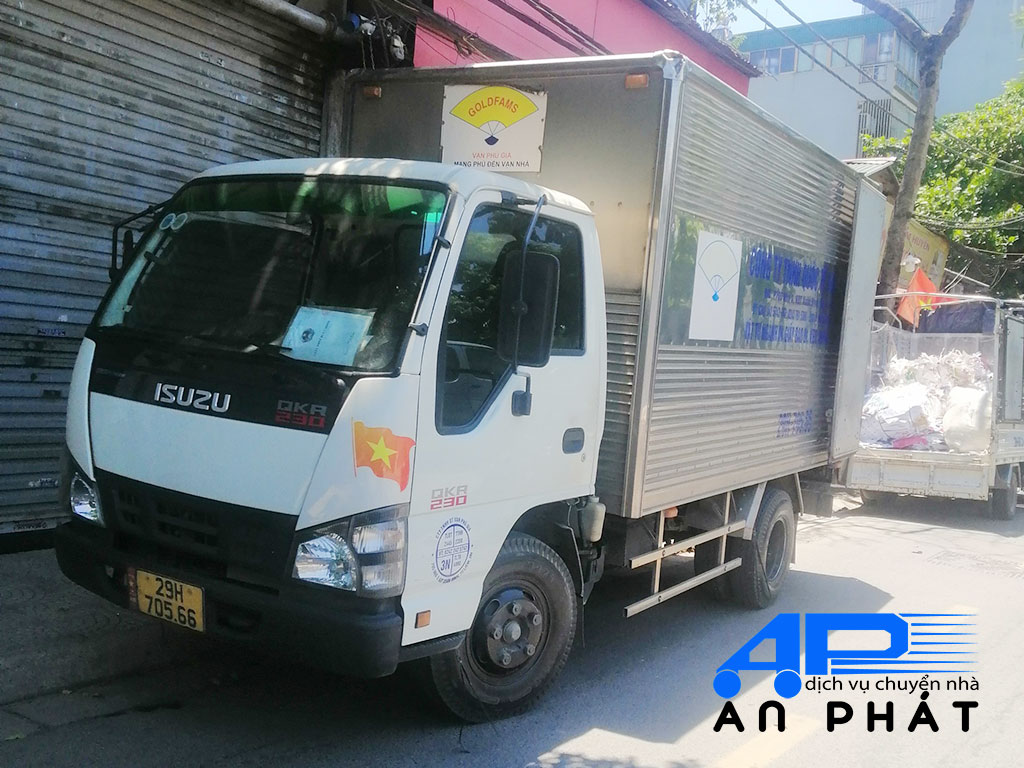 Cho thu&ecirc; xe tải chở h&agrave;ng quận Hai B&agrave; Trưng