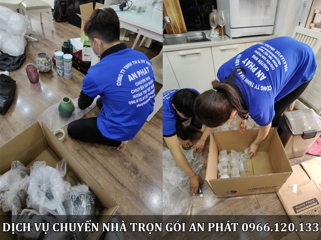 Đ&oacute;ng g&oacute;i bọc l&oacute;t đồ cẩn thận