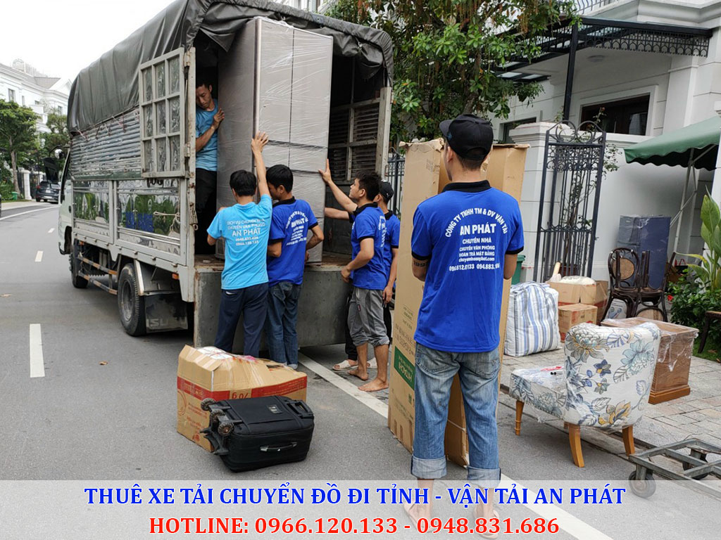 Thu&ecirc; xe tải chuyển đồ đi tỉnh - vận tải An Ph&aacute;t