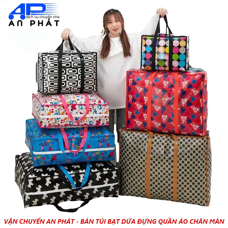 Vận chuyển An Ph&aacute;t b&aacute;n t&uacute;i bạt dứa đựng quần &aacute;o chăn m&agrave;n