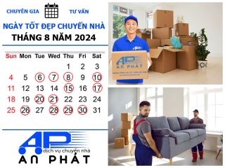 Ngày tốt đẹp chuyển nhà nhập trạch tháng 8 năm 2024