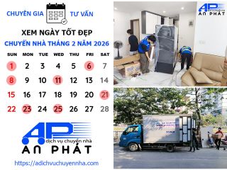 Xem ngày tốt chuyển nhà nhập trạch tháng 2 năm 2026 theo tuổi