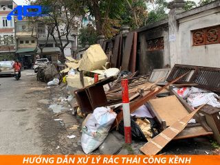 Cách xử lý đồ cũ và rác thải cồng kềnh
