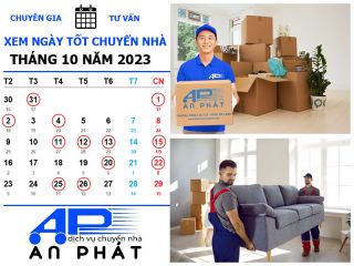 Xem ngày tốt chuyển nhà nhập trạch tháng 10 năm 2023