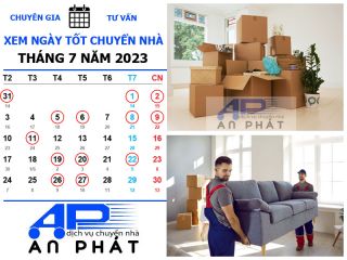 Xem ngày tốt chuyển nhà nhập trạch tháng 7 năm 2023